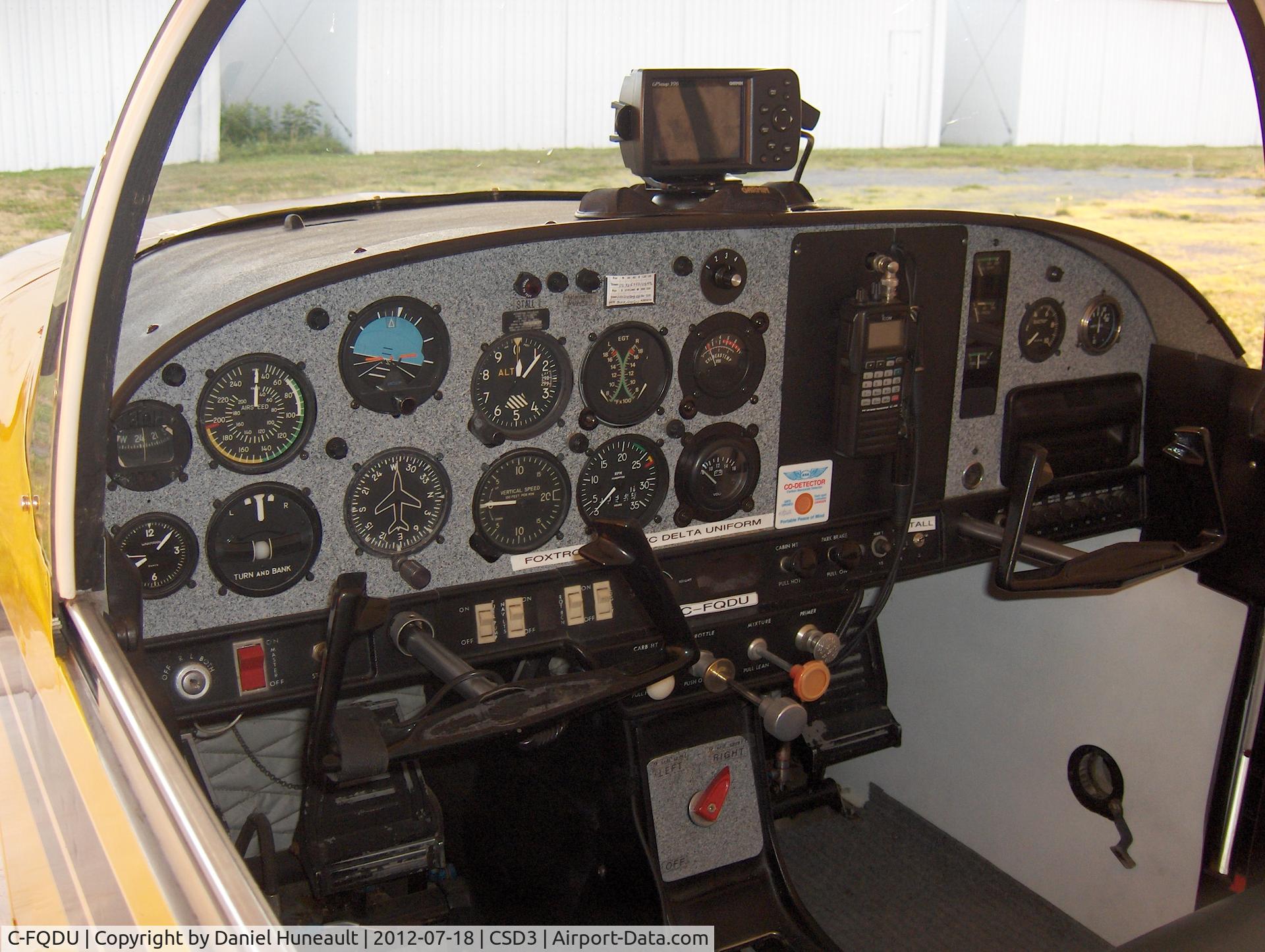 C-FQDU, 1969 American Aviation AA-1 C/N AA1-0198, Panel Instruments
