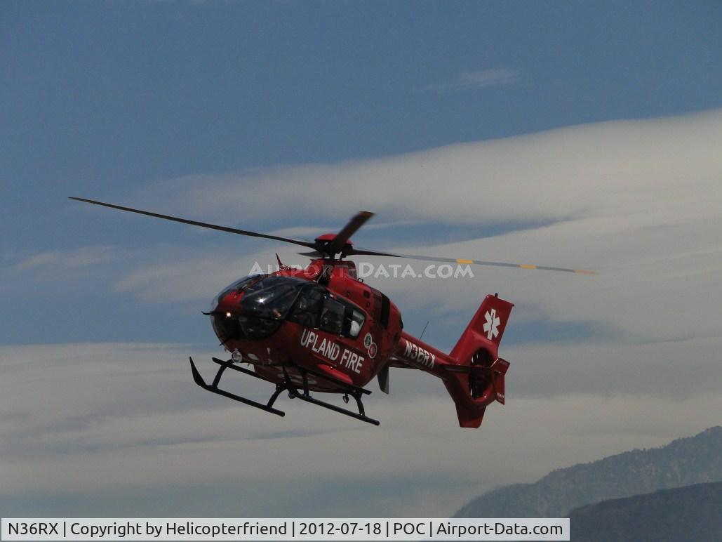 N36RX, Eurocopter EC-135P-2+ C/N 0859, On final for landing