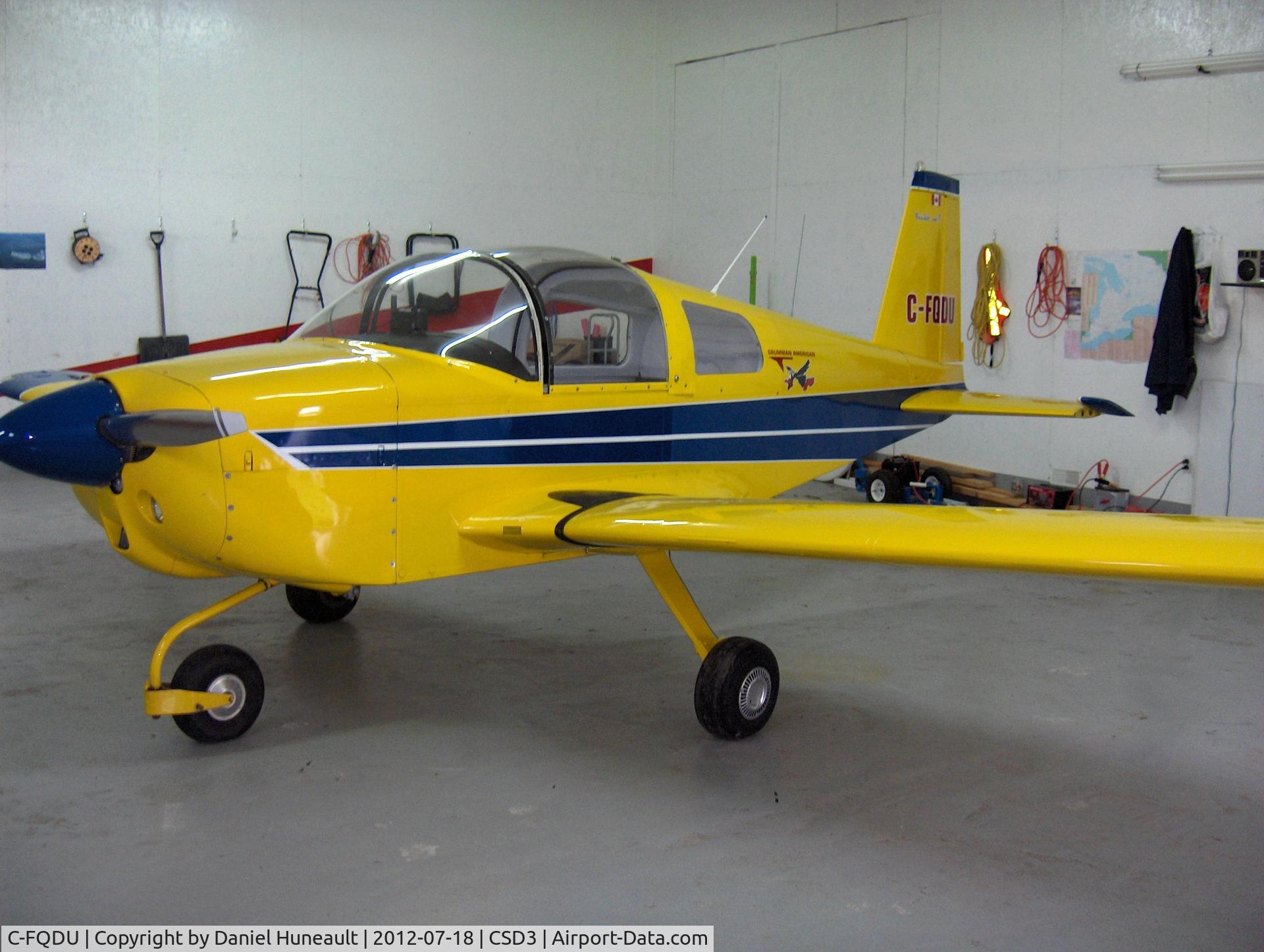 C-FQDU, 1969 American Aviation AA-1 C/N AA1-0198, C-FQDU