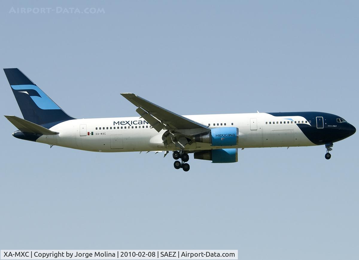XA-MXC, 1988 Boeing 767-3P6 C/N 24349, On final to RWY 29.
