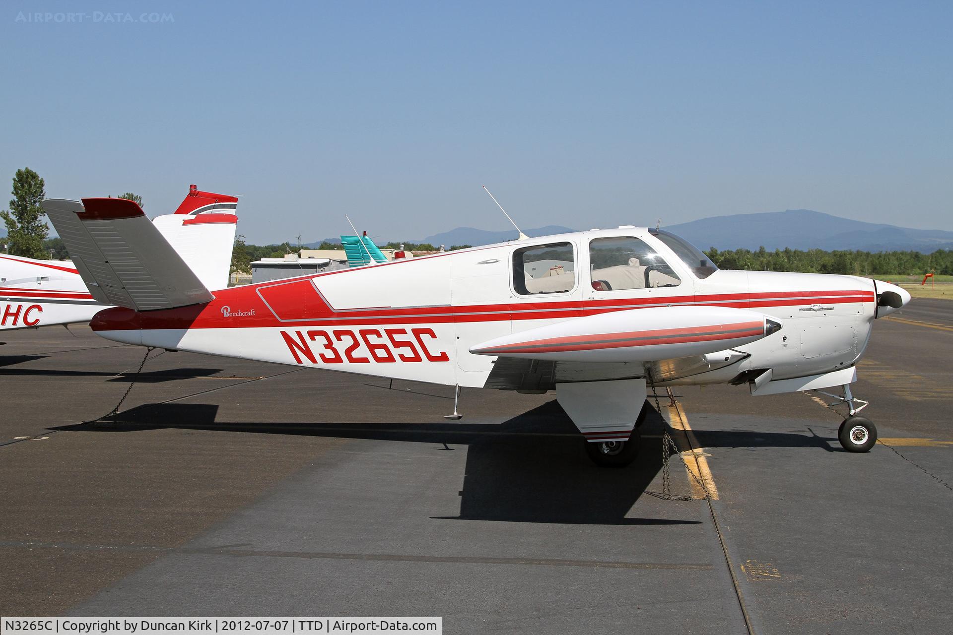 N3265C, 1954 Beech E35 C/N D-3931, I like Bonanza's with tip tanks. How much extra range do they get?