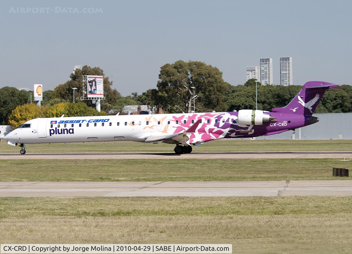 CX-CRD, 2008 Bombardier CRJ-900LR (CL-600-2D24) C/N 15180, Landing on RWY 13.