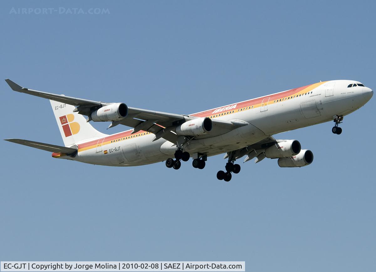 EC-GJT, 1996 Airbus A340-313 C/N 145, 