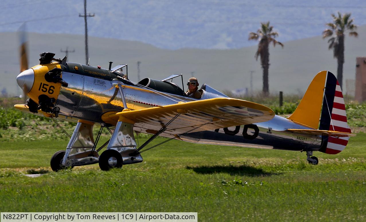 N822PT, 1942 Ryan Aeronautical ST3KR C/N 2130, Dan Collier taxis N822PT for take-off