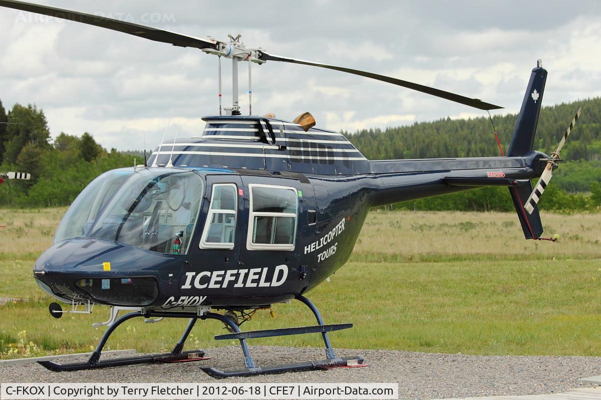 C-FKOX, 1974 Bell 206B JetRanger II C/N 1261, Kananaskis Village Helistop Airport