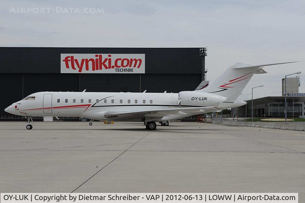 OY-LUK, 2007 Bombardier BD-700-1A10 Global Express C/N 9267, Lukoil Globalexpress 5000