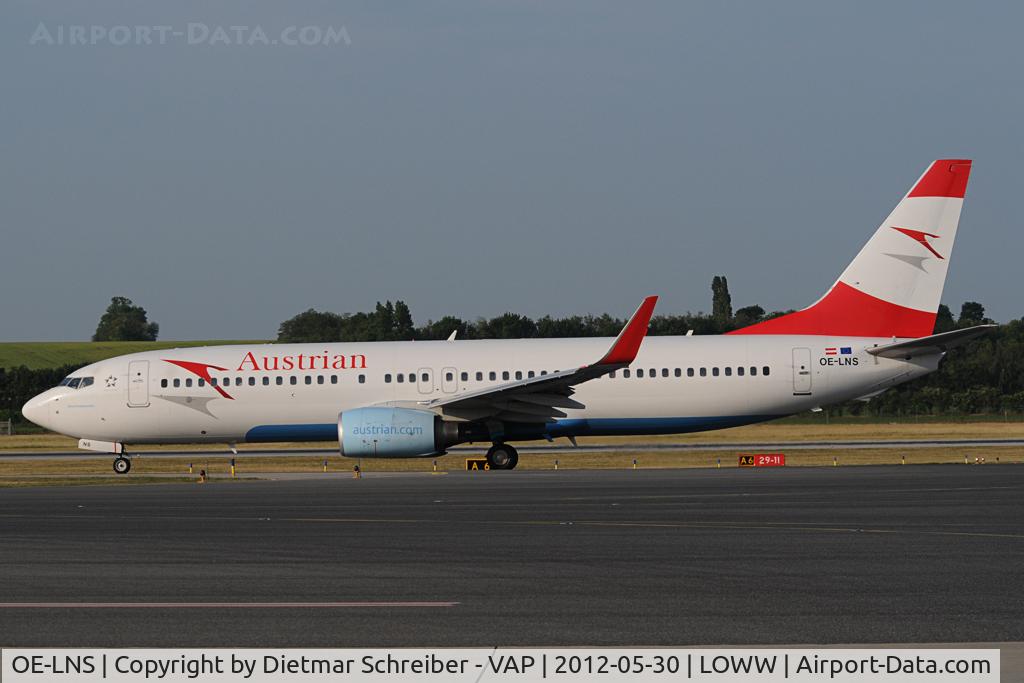 OE-LNS, 2005 Boeing 737-8Z9 C/N 34262, Austrian Airlines Boeing 737-800