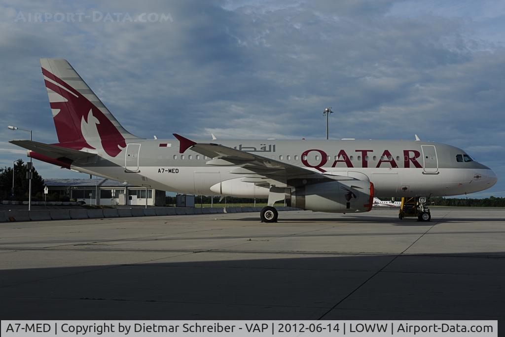 A7-MED, 2009 Airbus A319-133LR C/N 4114, Qatar Government Airbus 319