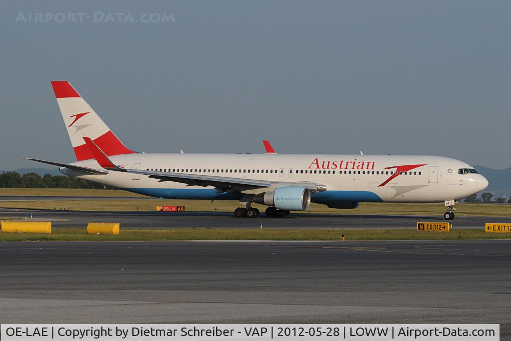 OE-LAE, 2000 Boeing 767-3Z9/ER C/N 30383, Austrian Airlines Boeing 767-300