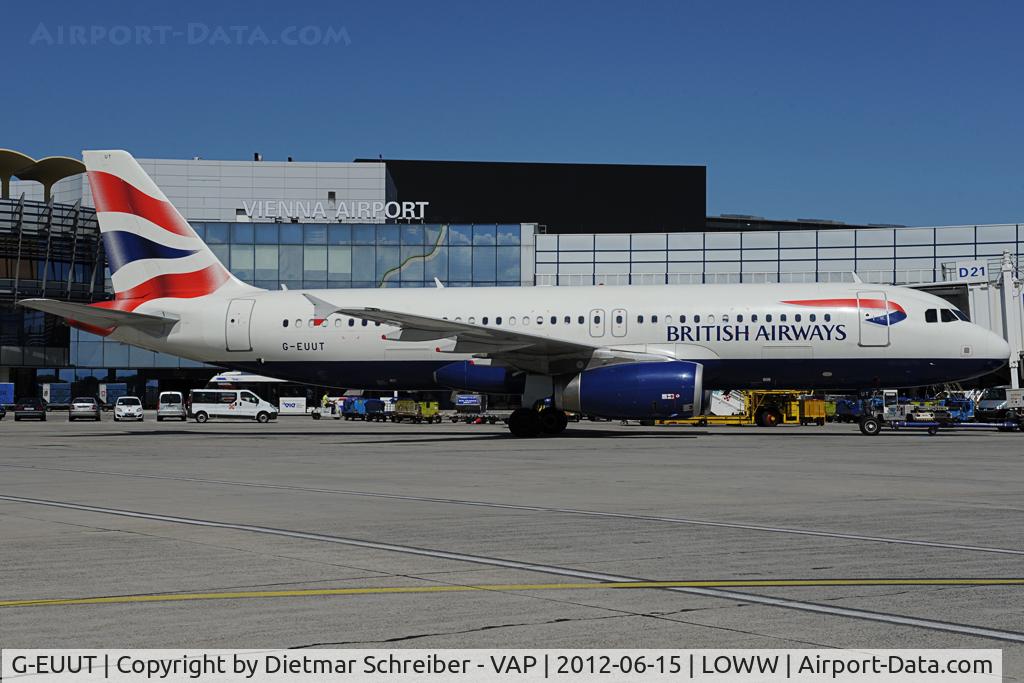 G-EUUT, 2007 Airbus A320-232 C/N 3314, British Airways Airbus 320