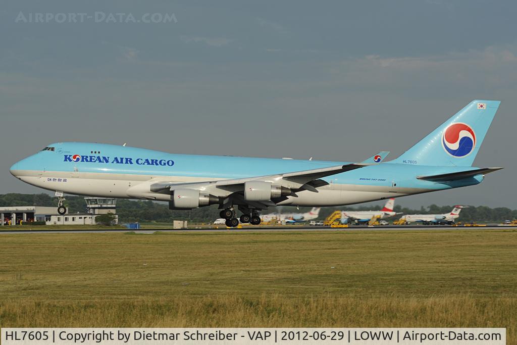 HL7605, 2006 Boeing 747-4B5ERF C/N 35526, Korean Air Boeing 747-400