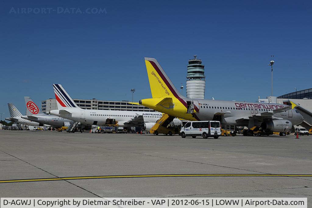 D-AGWJ, 2008 Airbus A319-132 C/N 3375, Germanwings Airbus 319