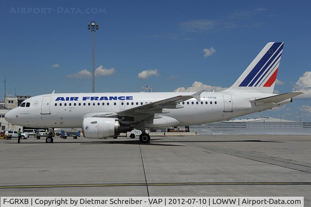 F-GRXB, 2001 Airbus A319-111 C/N 1645, Air France Airbus 319