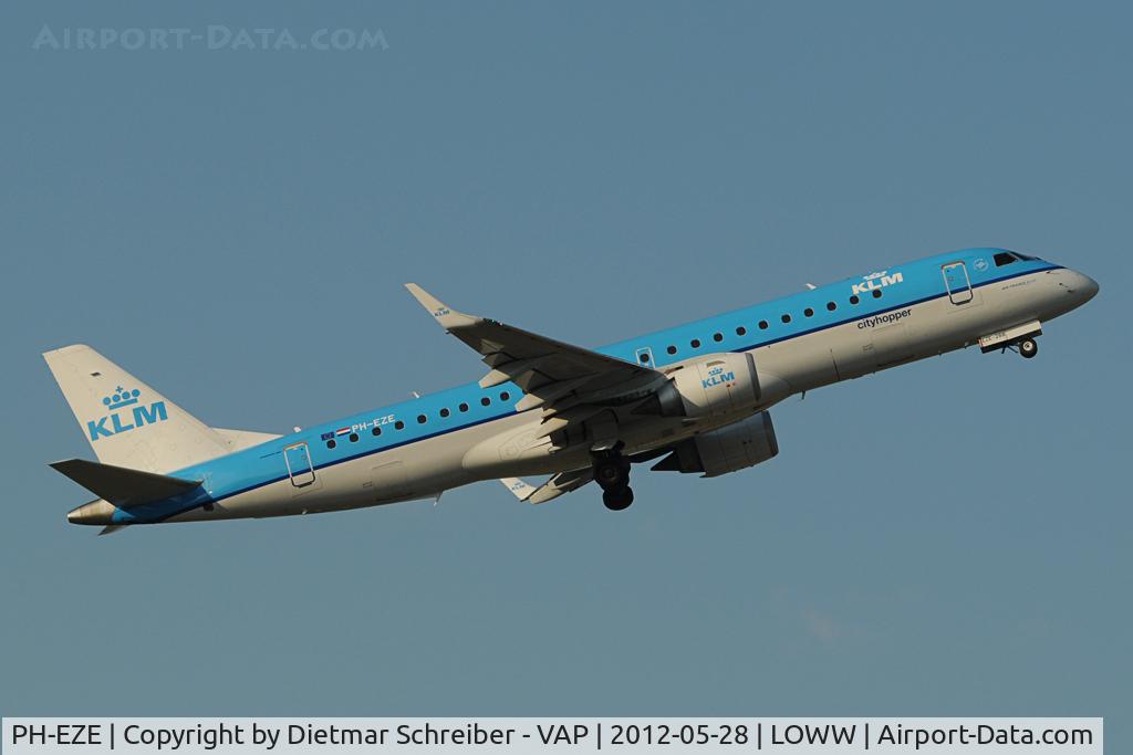 PH-EZE, 2009 Embraer 190LR (ERJ-190-100LR) C/N 19000288, KLM Embraer 190