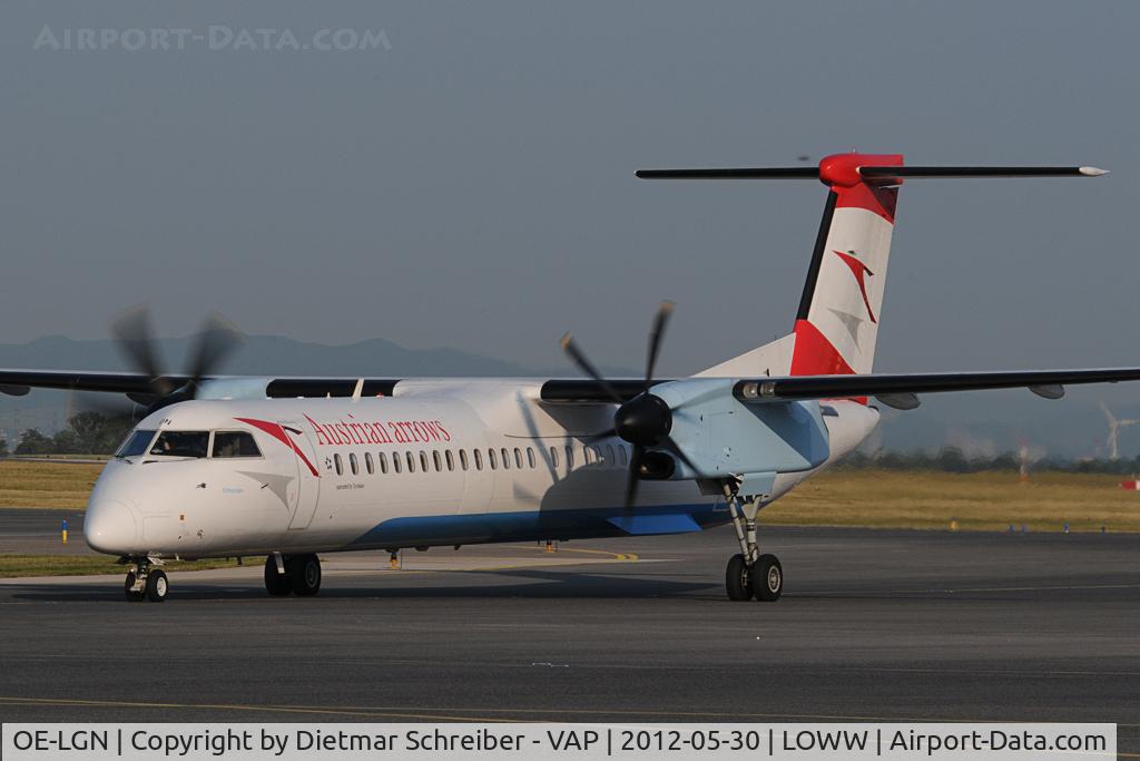 OE-LGN, 2010 De Havilland Canada DHC-8-402Q Dash 8 C/N 4326, Austrian Arrows Dash 8-400