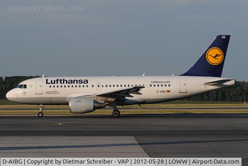 D-AIBG, 2011 Airbus A319-112 C/N 4841, Lufthansa Airbus 319
