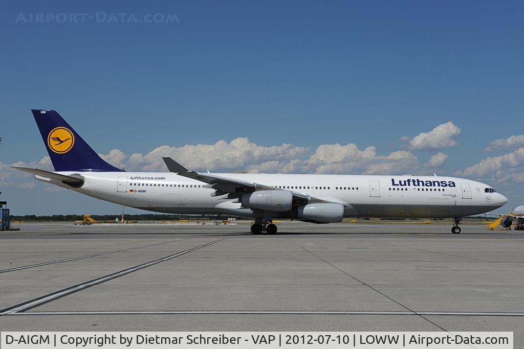 D-AIGM, 1997 Airbus A340-313 C/N 158, Lufthansa Airbus 340-300