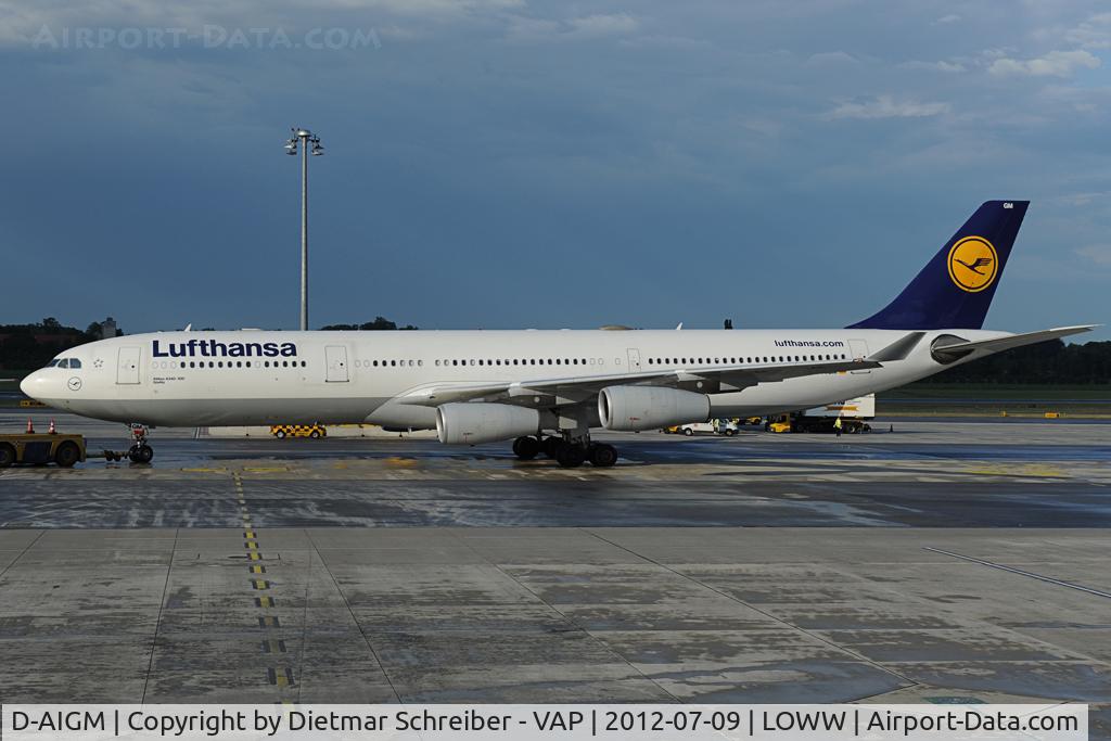 D-AIGM, 1997 Airbus A340-313 C/N 158, Lufthansa Airbus 340-300