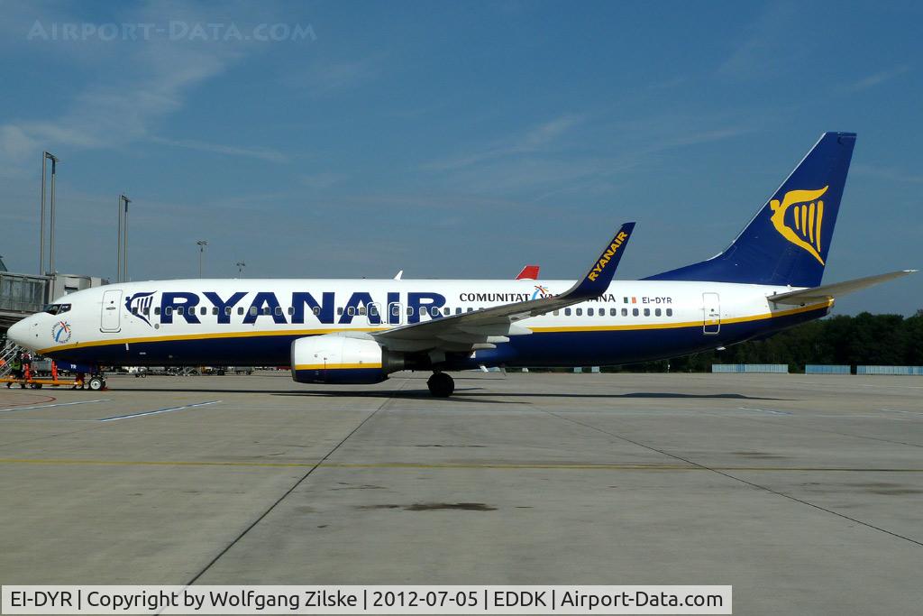 EI-DYR, 2008 Boeing 737-8AS C/N 37513, visitor