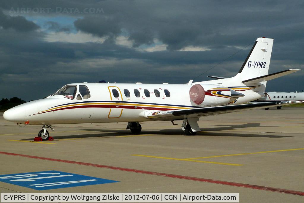 G-YPRS, 2000 Cessna 550 Citation Bravo C/N 550-0935, visitor
