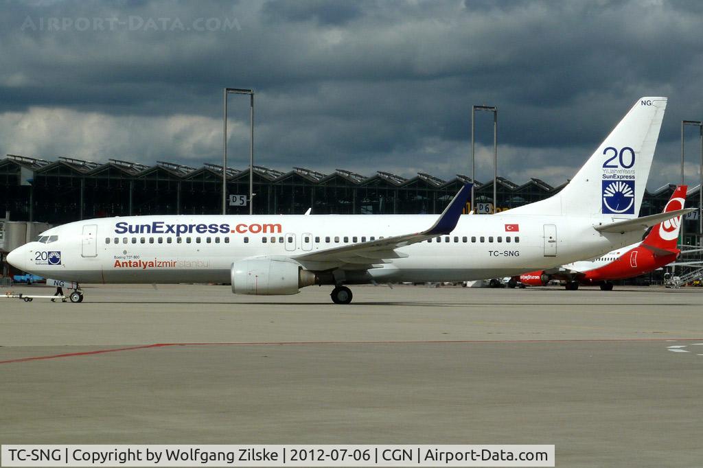 TC-SNG, 2008 Boeing 737-8HC C/N 36530, visitor