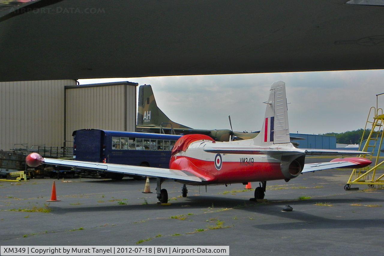 XM349, 1958 Hunting P-84 Jet Provost T.3A C/N PAC/W/6306, Parkes at Air Heritage Museum