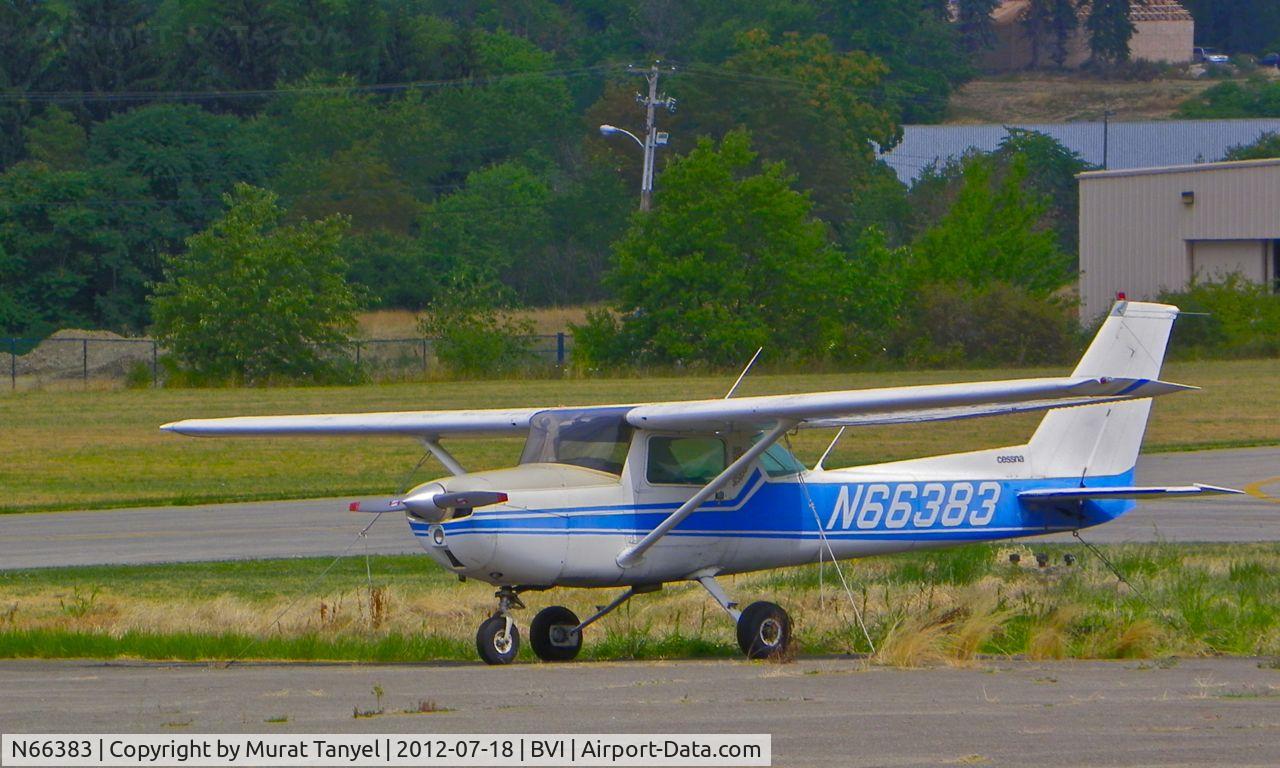 N66383, 1974 Cessna 150M C/N 15076007, Parked at BVI