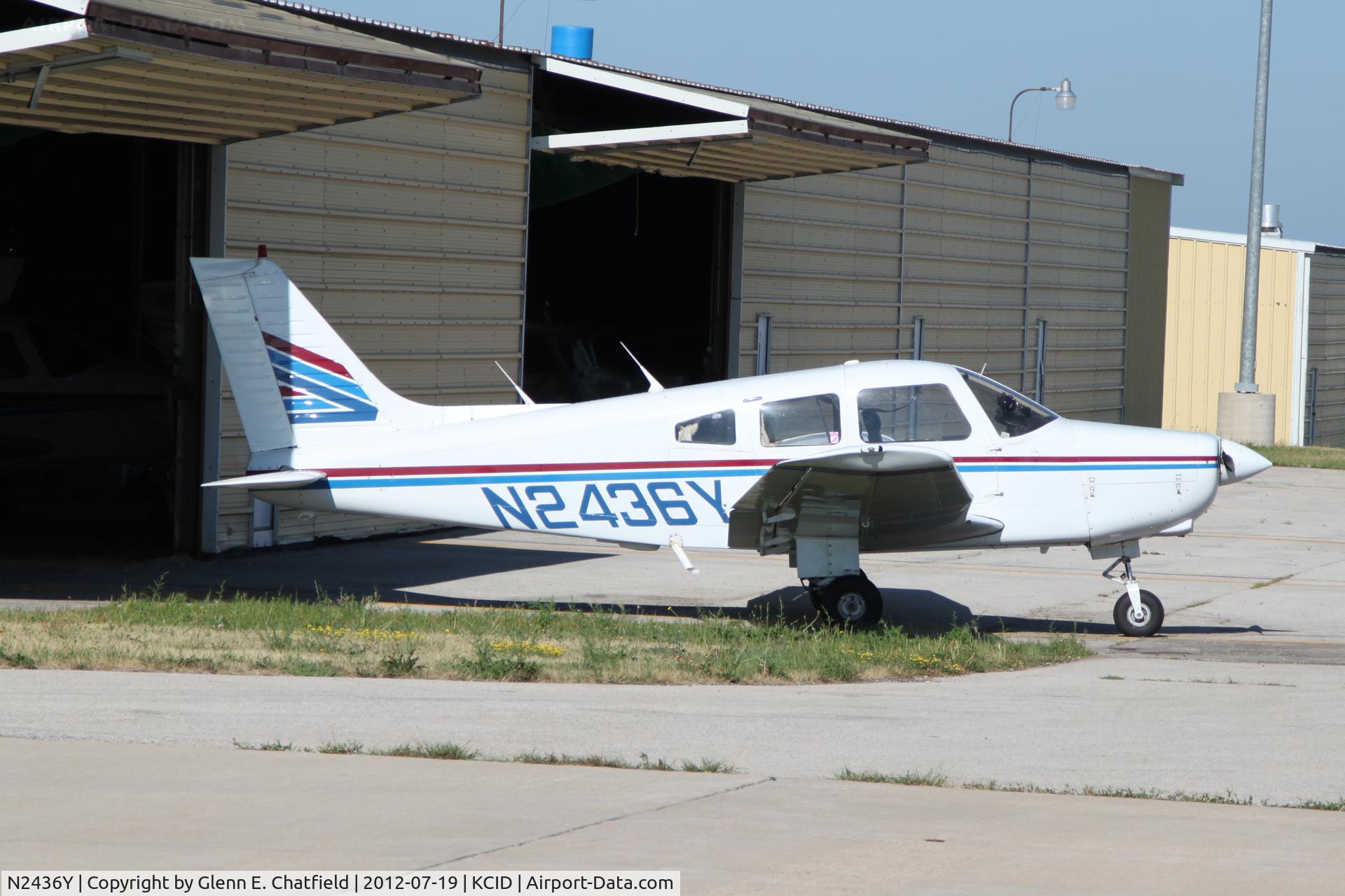 N2436Y, 1985 Piper PA-28-161 C/N 28-8516056, PS Air ramp