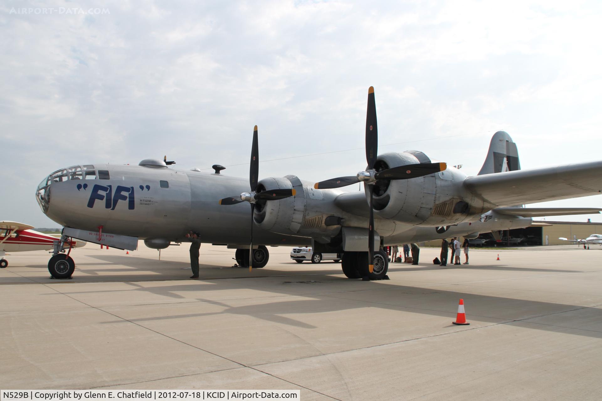N529B, 1944 Boeing B-29A-60-BN Superfortress C/N 11547, On the PS Air Ramp