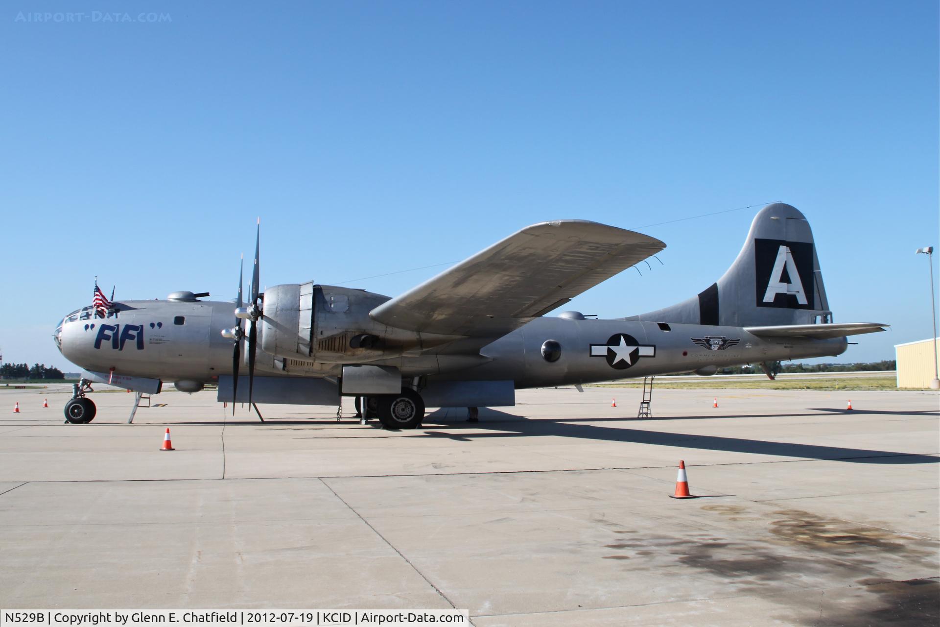 N529B, 1944 Boeing B-29A-60-BN Superfortress C/N 11547, On the PS Air Ramp