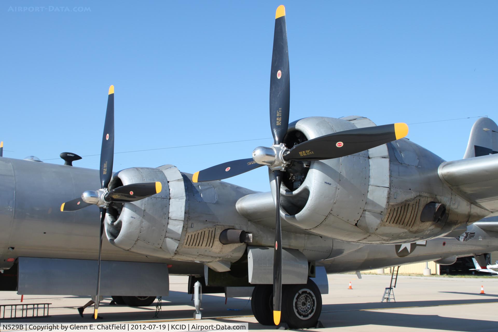 N529B, 1944 Boeing B-29A-60-BN Superfortress C/N 11547, On the PS Air Ramp