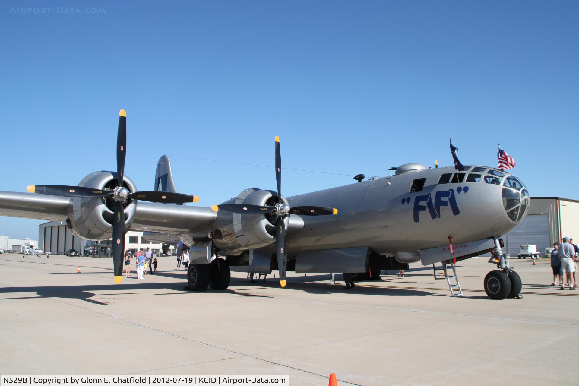 N529B, 1944 Boeing B-29A-60-BN Superfortress C/N 11547, On the PS Air Ramp