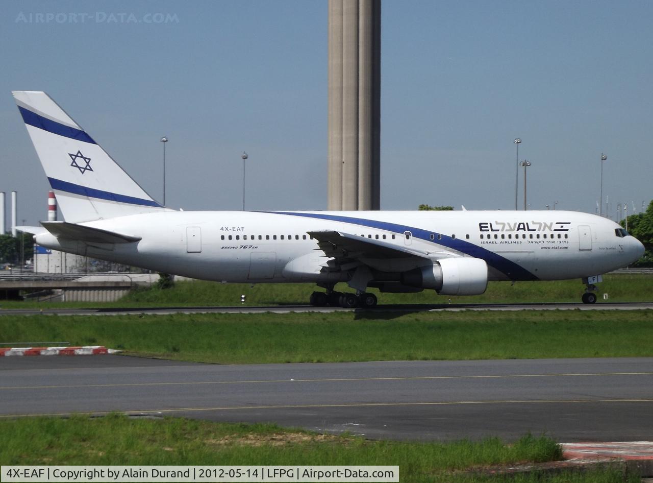 4X-EAF, 1990 Boeing 767-27E/ER C/N 24854, the 326th 767 built debuted under the colors of Aéromaritime in 1990 as F-GHGE and move to Israel took place in 1999. In the meantime, the 762 also served Air France and Balkan Bulgarian Airlines.