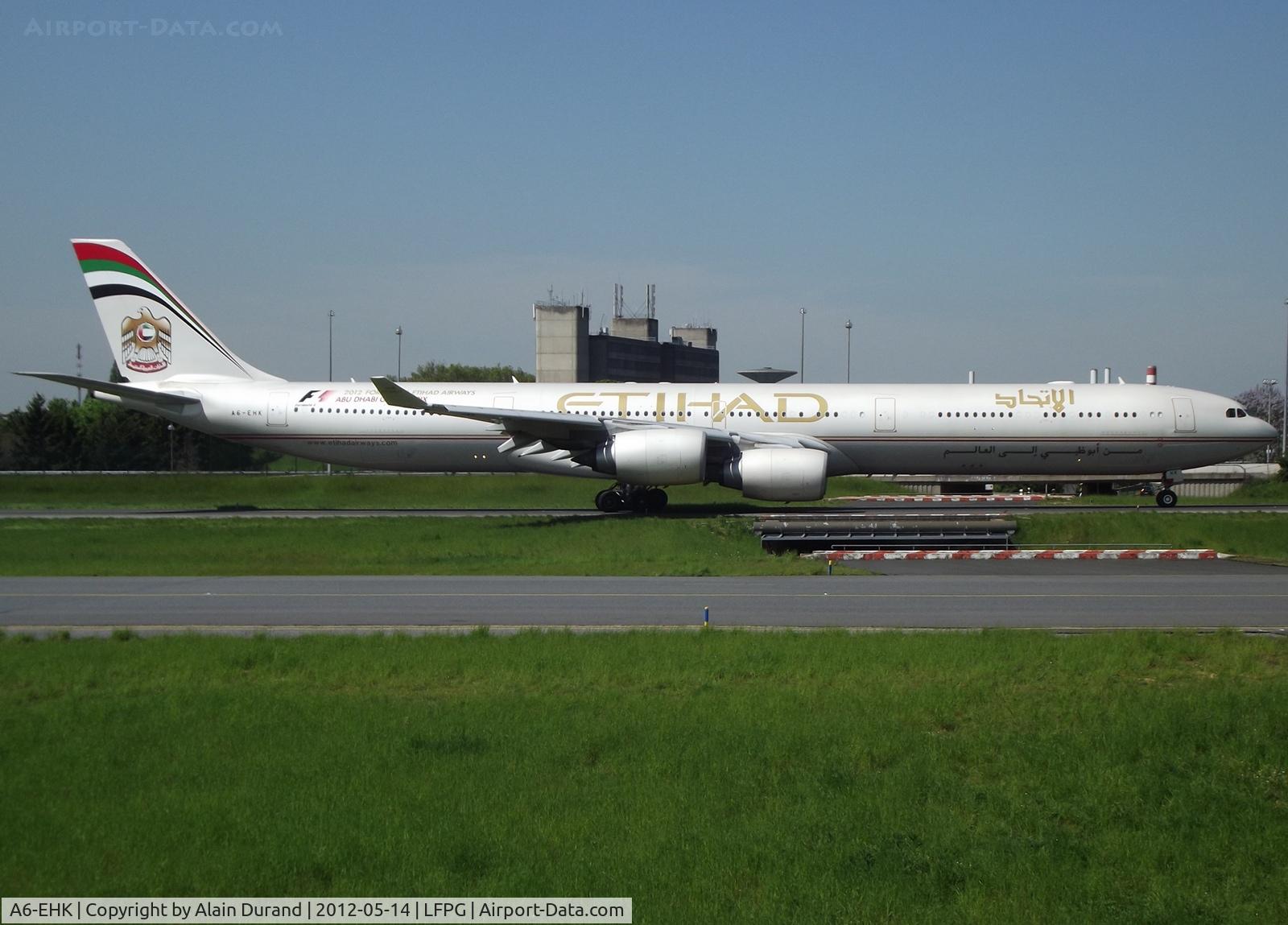 A6-EHK, 2009 Airbus A340-642X C/N 1030, Hotel-Kilo is one of seven A346s operated by Etihad.