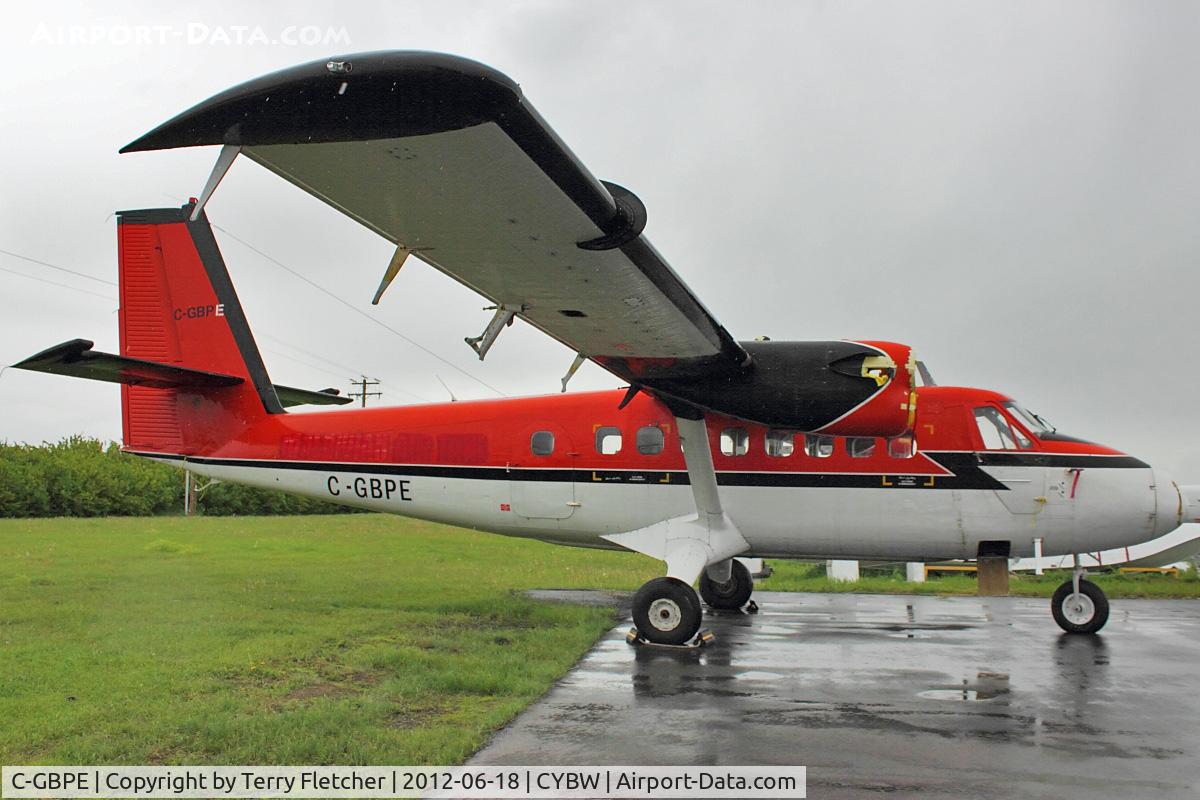 C-GBPE, 1966 De Havilland Canada DHC-6-100 Twin Otter C/N 21, 1966 De Havilland Canada DHC-6-100 Twin Otter, c/n: 21 at Springbank , Alberta