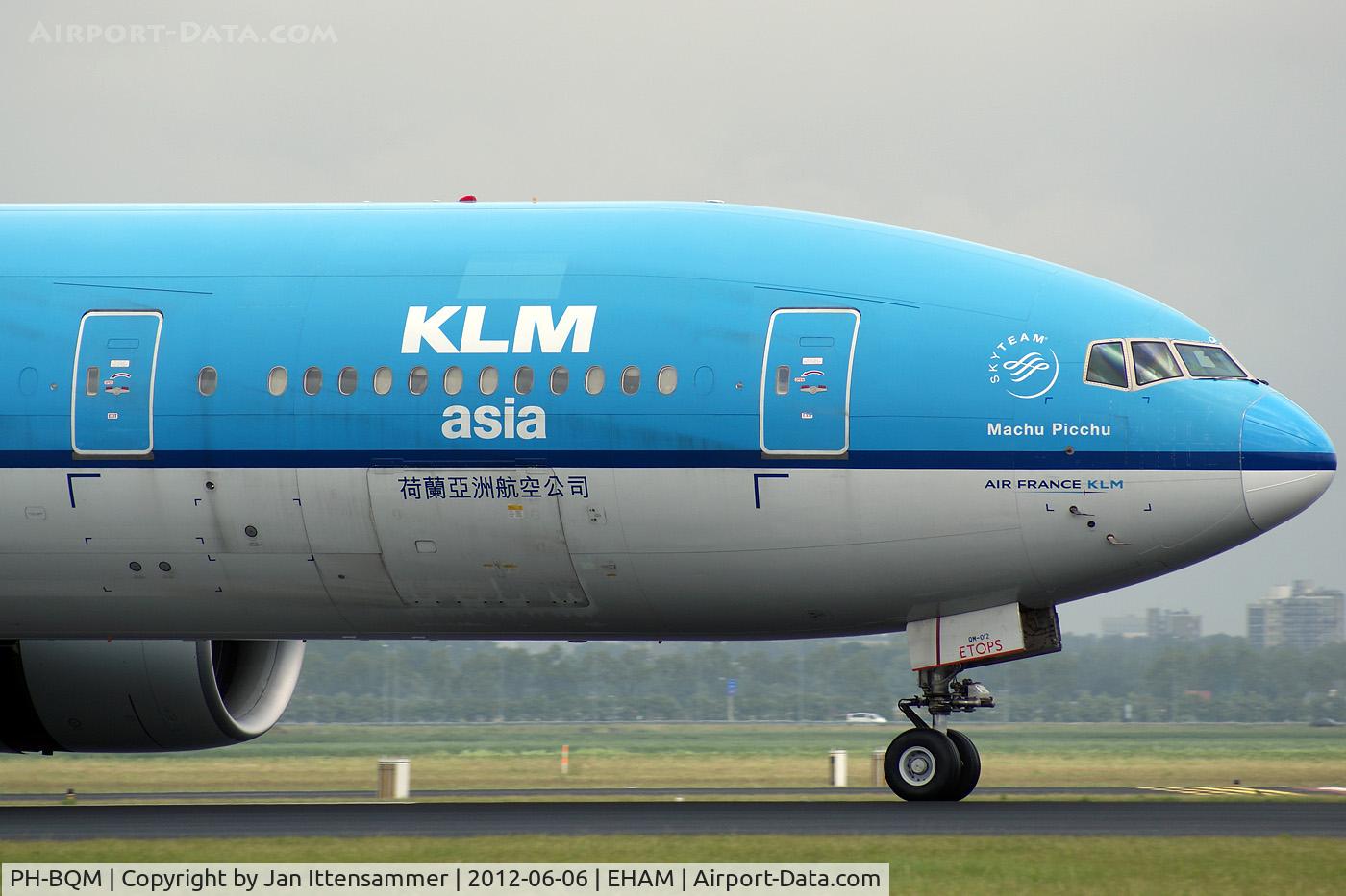 PH-BQM, 2006 Boeing 777-206/ER C/N 34712, PH-BQM
