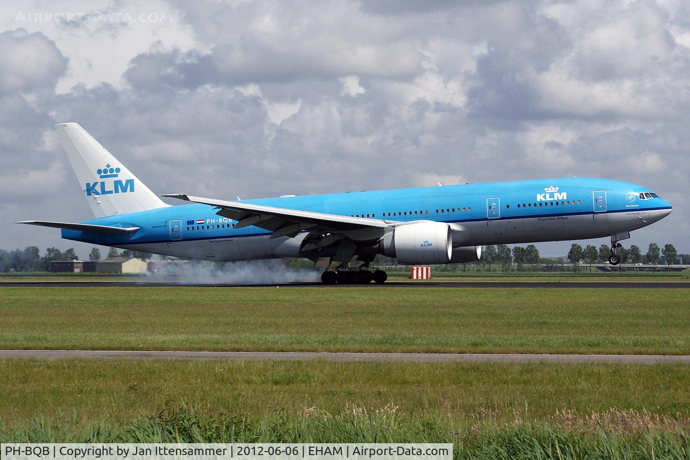 PH-BQB, 2003 Boeing 777-206/ER C/N 33712, PH-BQB @ EHAM