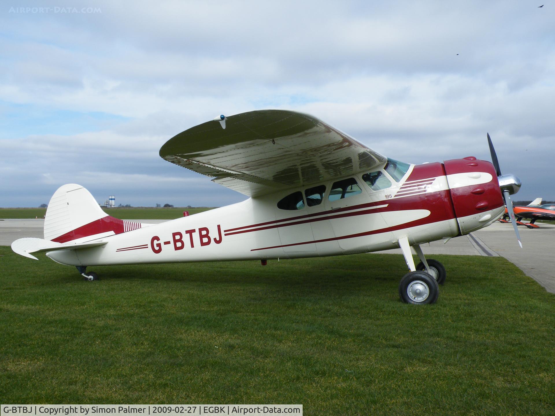 G-BTBJ, 1952 Cessna 190B C/N 16046, Nice veteran Cessna at Sywell