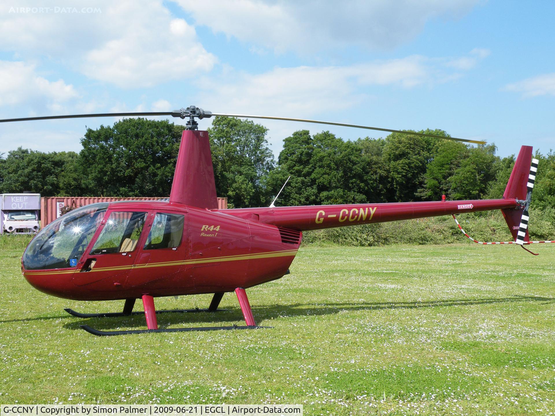 G-CCNY, 2003 Robinson R44 Raven C/N 1349, R44 at Fenland