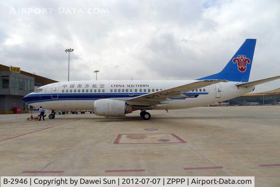 B-2946, Boeing 737-37K C/N 27375/2655, NEW KUNMING SHANGSHUI AIRPORT