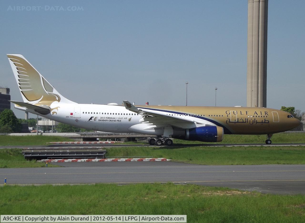A9C-KE, 2000 Airbus A330-243 C/N 334, delivered new as A40-KE, leased to TAM as PT-MSD from 2001 until 2002. Re-registered in the registry of Bahrein in 2007 as the Sultanate of Oman eventually pulled out of Gulf Air.
