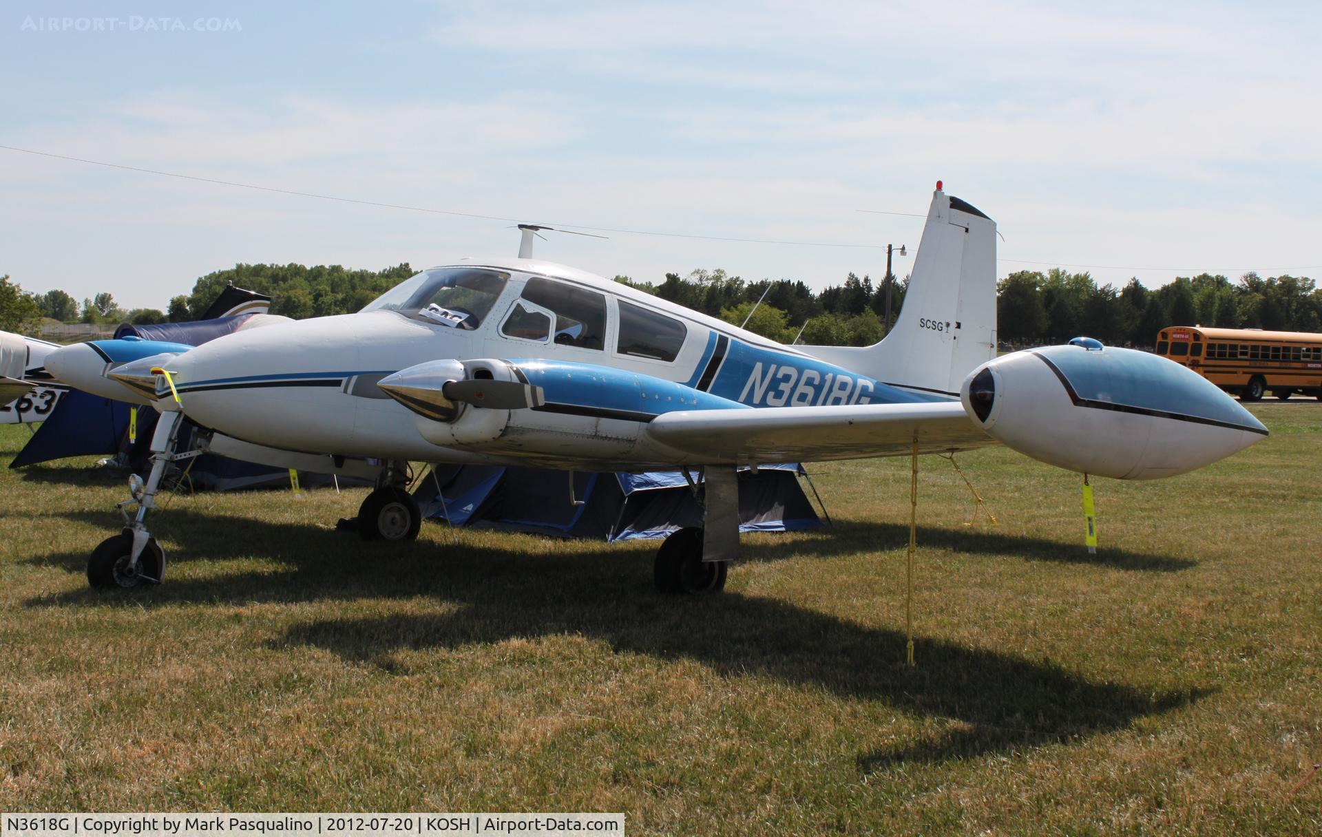 N3618G, 1956 Cessna 310 C/N 35313, Cessna 310