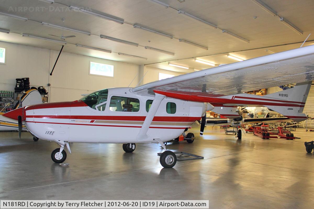 N181RD, 1978 Cessna T337H Turbo Skymaster C/N 33701881, On display at Bird Aviation Museum and Invention Center, near Sagle , Idaho