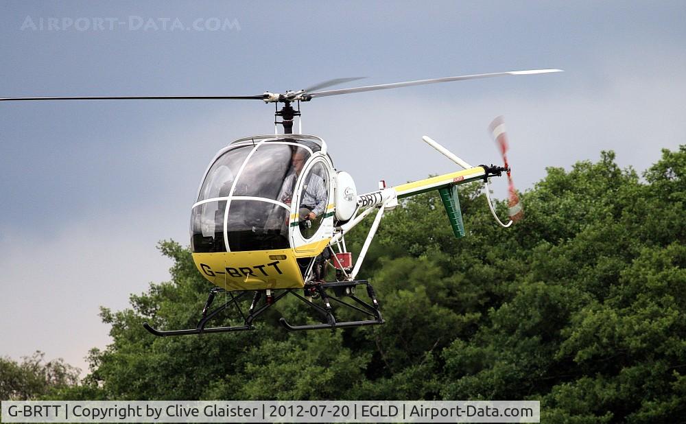 G-BRTT, 1989 Schweizer 269C C/N S 1411, Once owned to, C.S.E. Aviation Ltd in December 1989 and currently with, Technical Exponents Ltd since October 1992.
