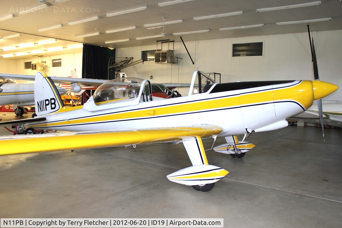 N11PB, 1956 De Havilland Canada DHC-1B-2-S5 Chipmunk Mk2 C/N 177-215, ex RCAF18039 On display at Bird Aviation Museum and Invention Center, near Sagle , Idaho