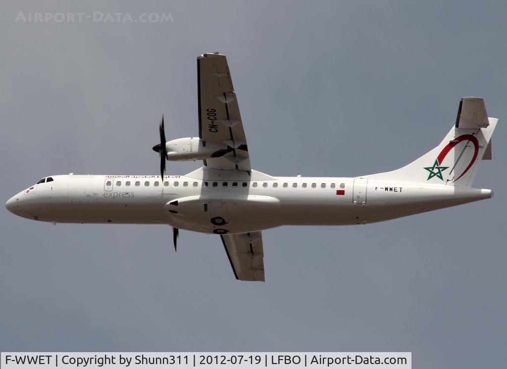 F-WWET, 2012 ATR 72-600 C/N 1035, C/n 1035 - To be CN-COG