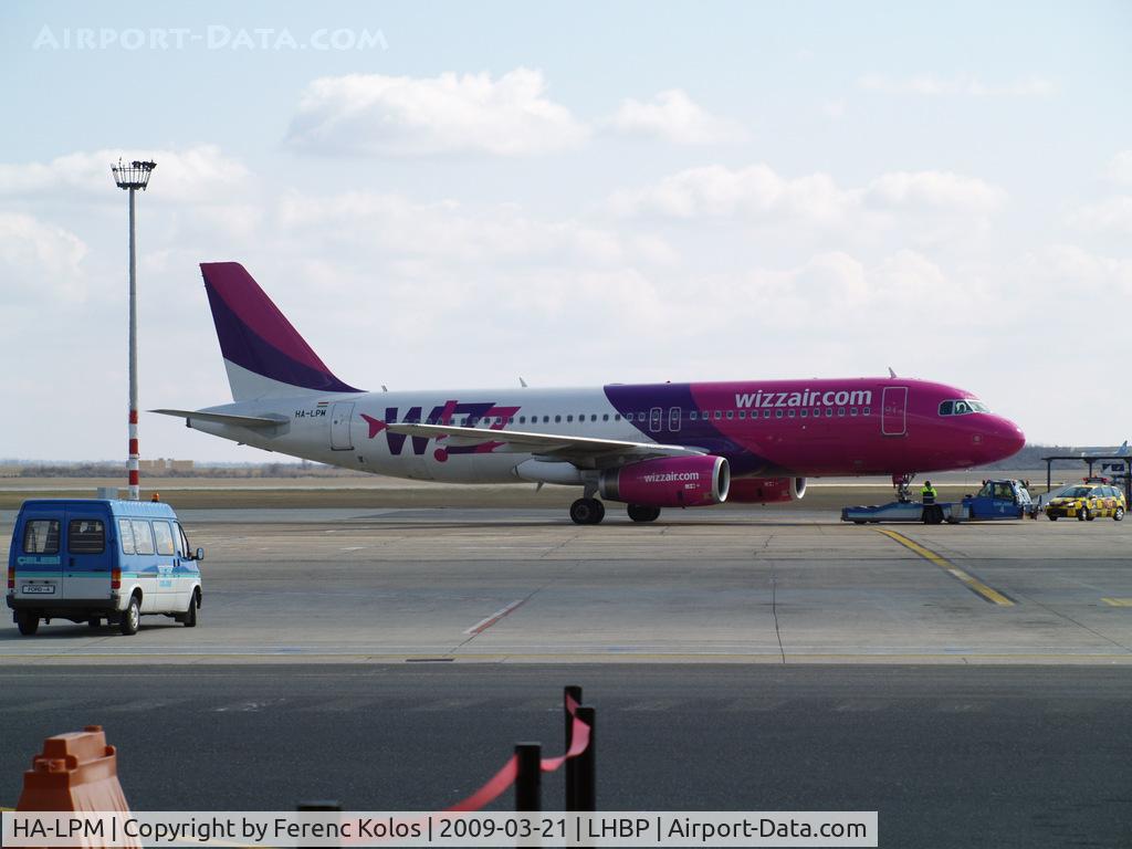 HA-LPM, 2007 Airbus A320-232 C/N 3177, Ferihegy