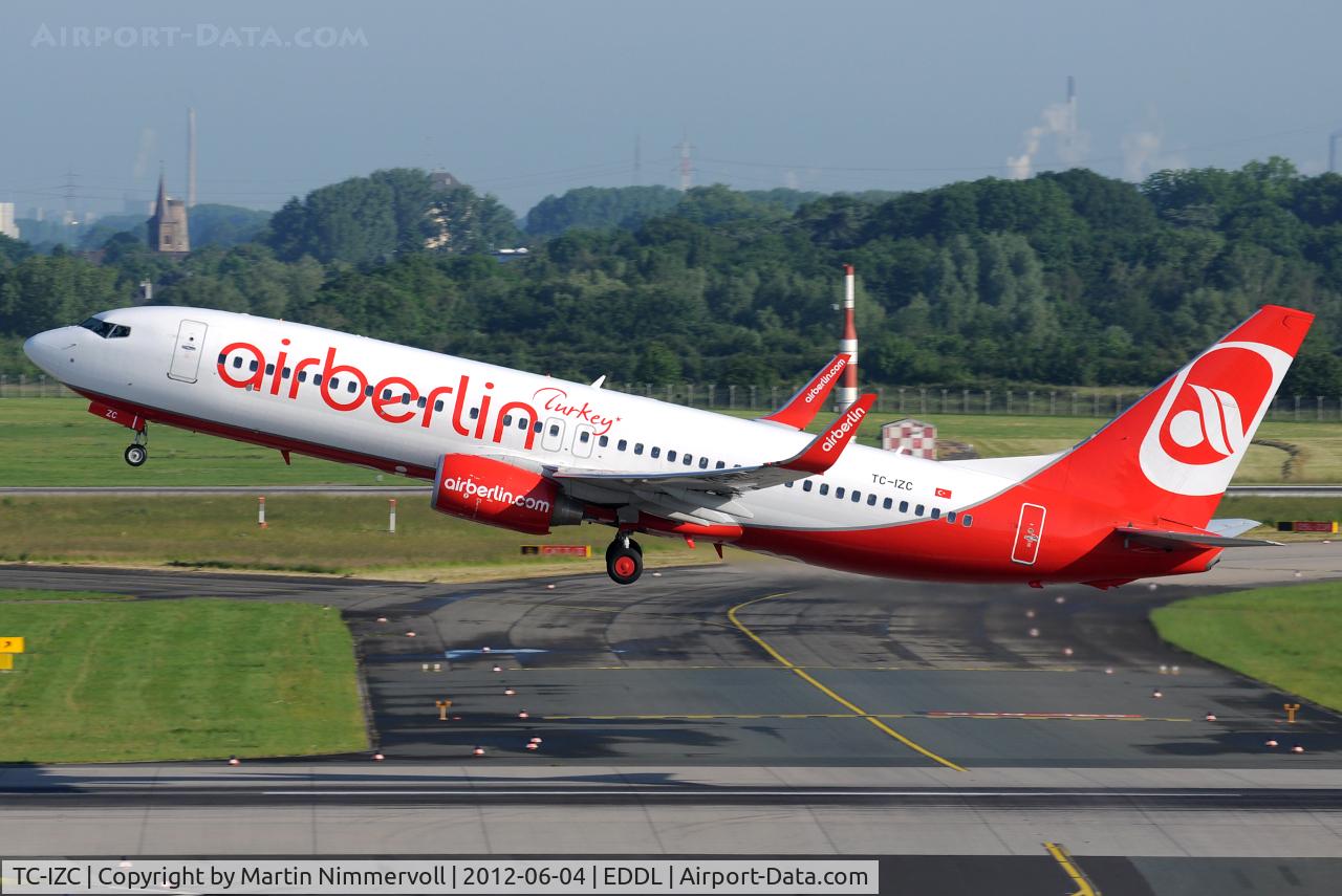 TC-IZC, 2009 Boeing 737-86J C/N 37745, Air Berlin Turkey