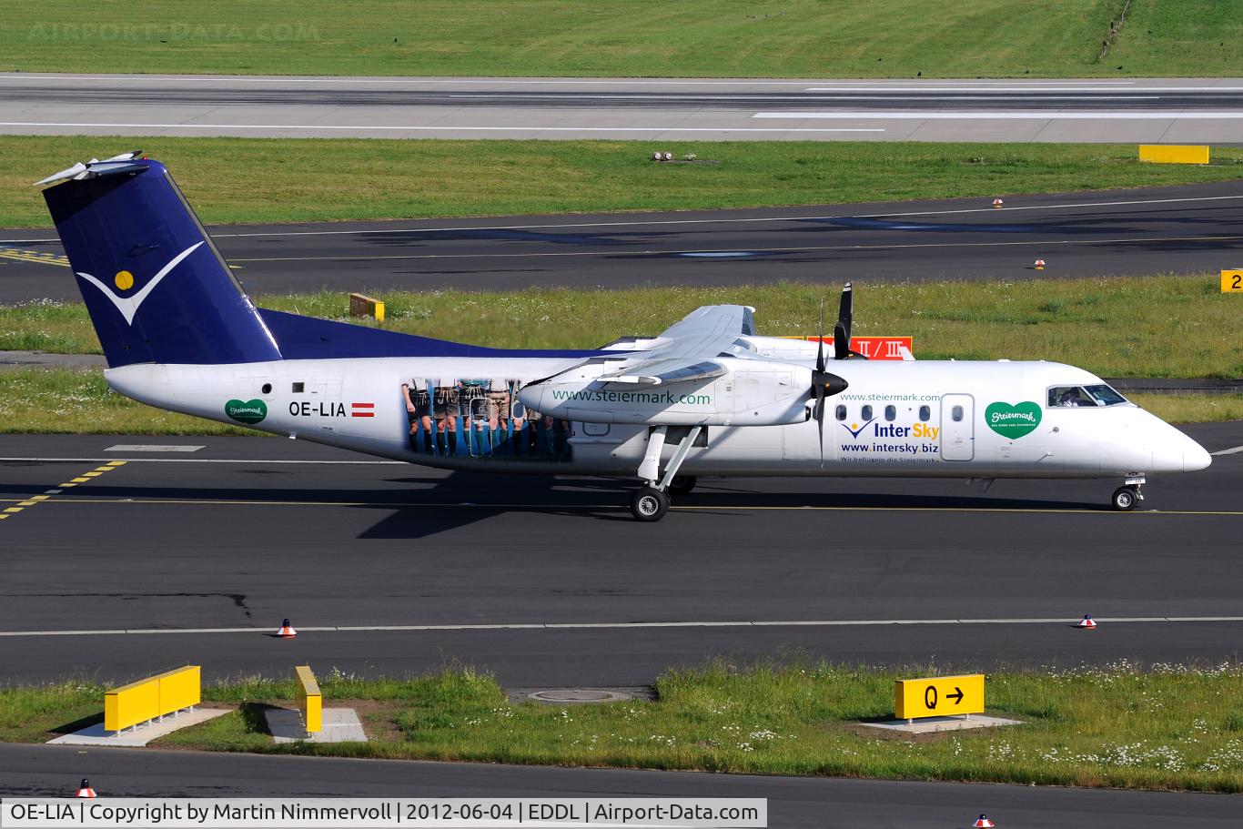 OE-LIA, 1997 De Havilland Canada DHC-8-314 Dash 8 C/N 505, Intersky