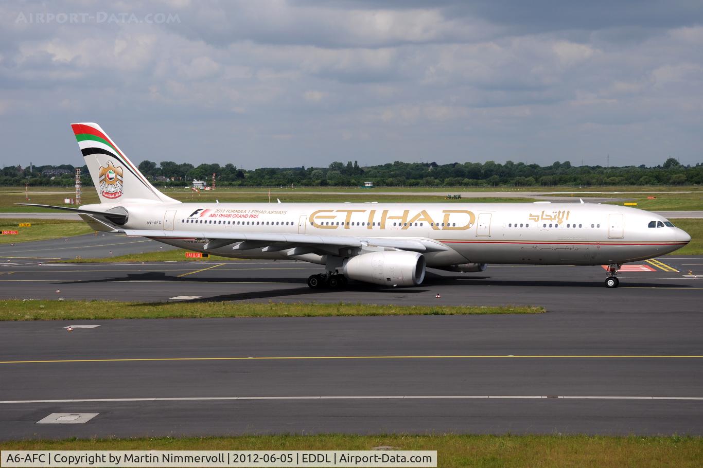 A6-AFC, 2010 Airbus A330-343X C/N 1167, Etihad